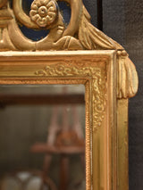 Early 19th-century French vanity mirror 13¼” x 24”