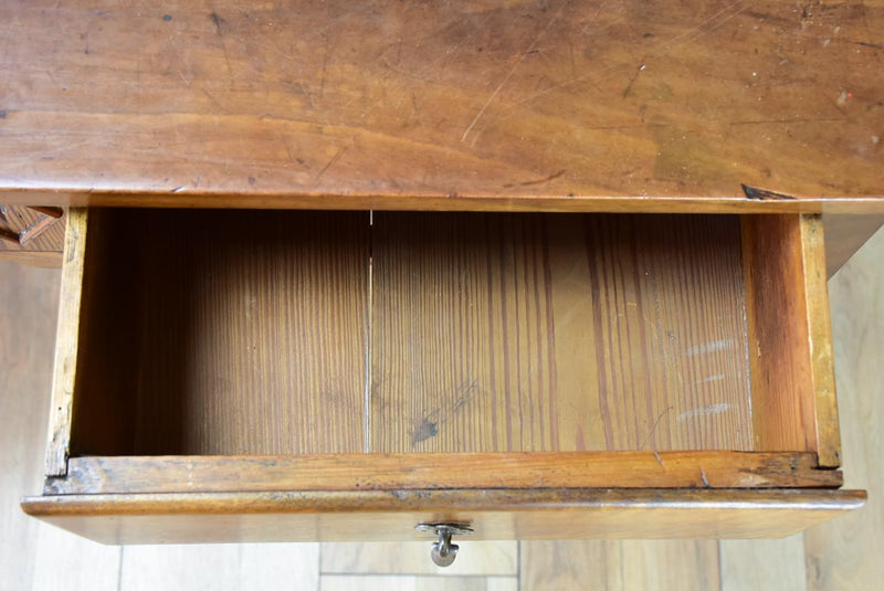 Vintage Louis XIII walnut desk