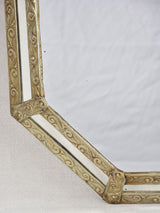 Decorative Lion motif antique Chilean Mirror