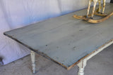 19th Century French farm table - 10 seater 3'4" x 8'2"