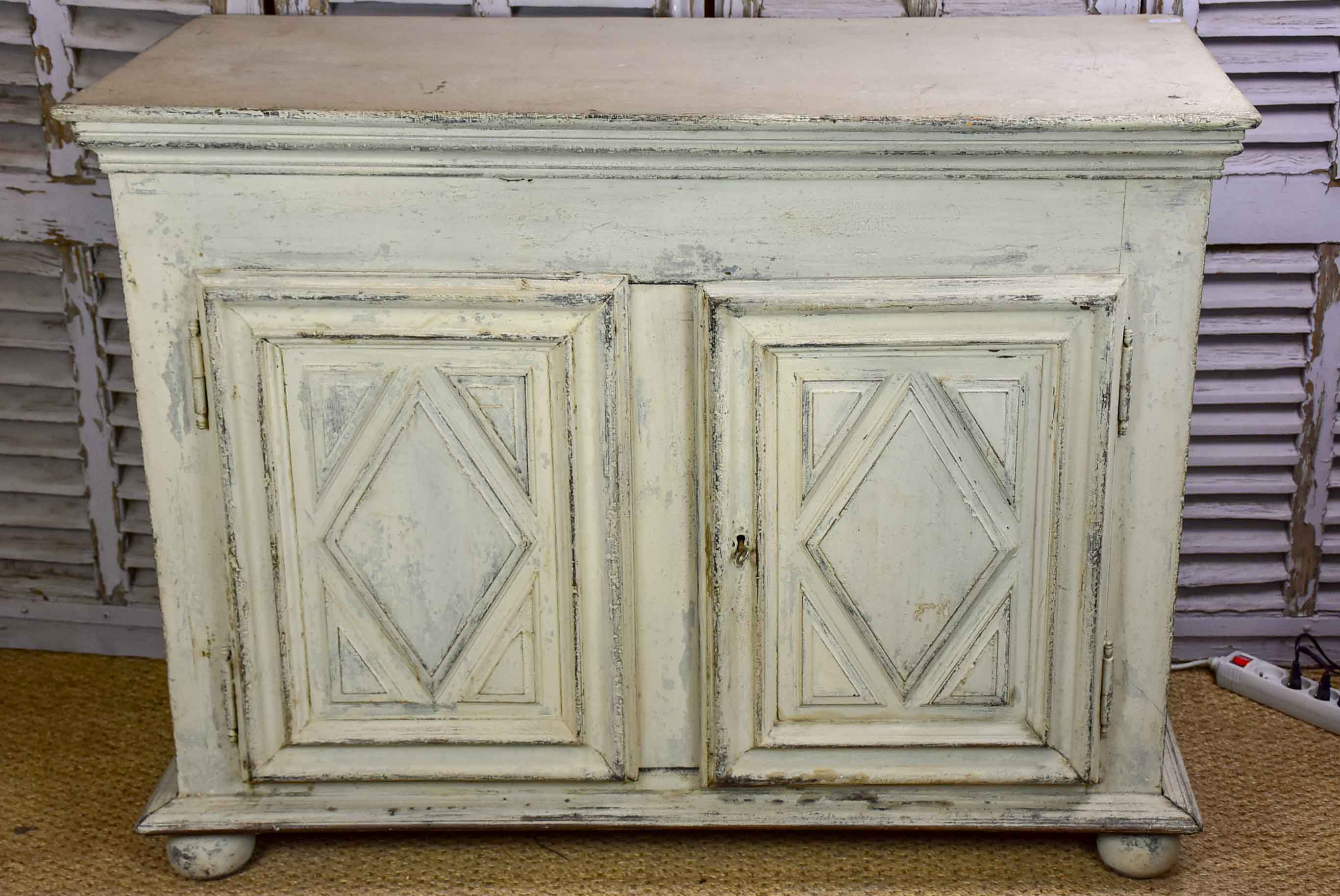 Early 19th Century French buffet with grey patina