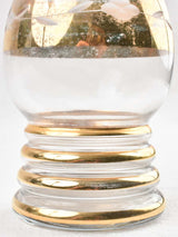 Vintage liqueur service - 8 glasses 1 carafe