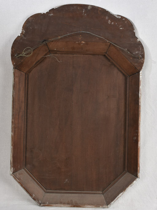 Stunning antique Chilean Lion Crest Mirror