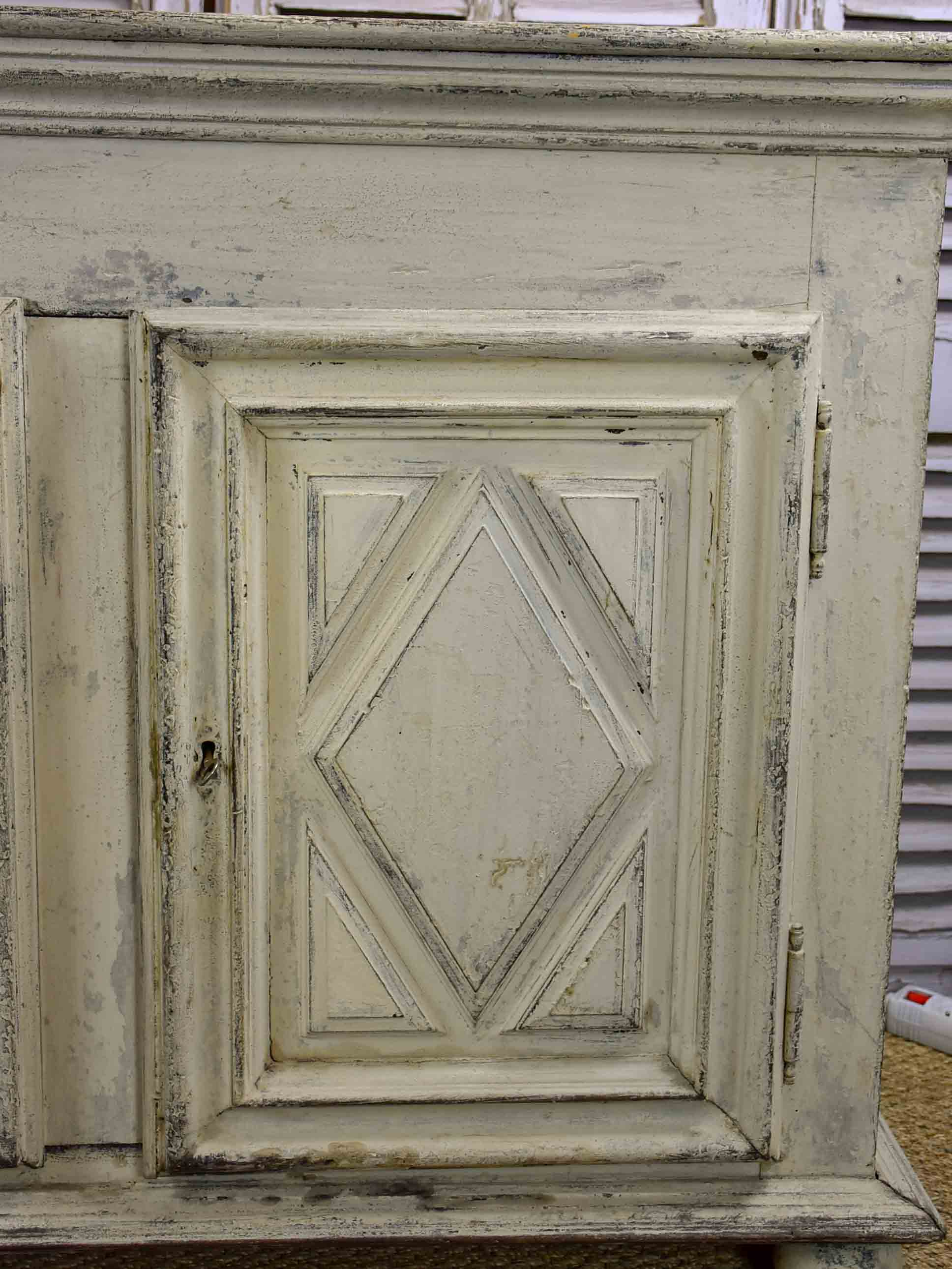 Early 19th Century French buffet with grey patina