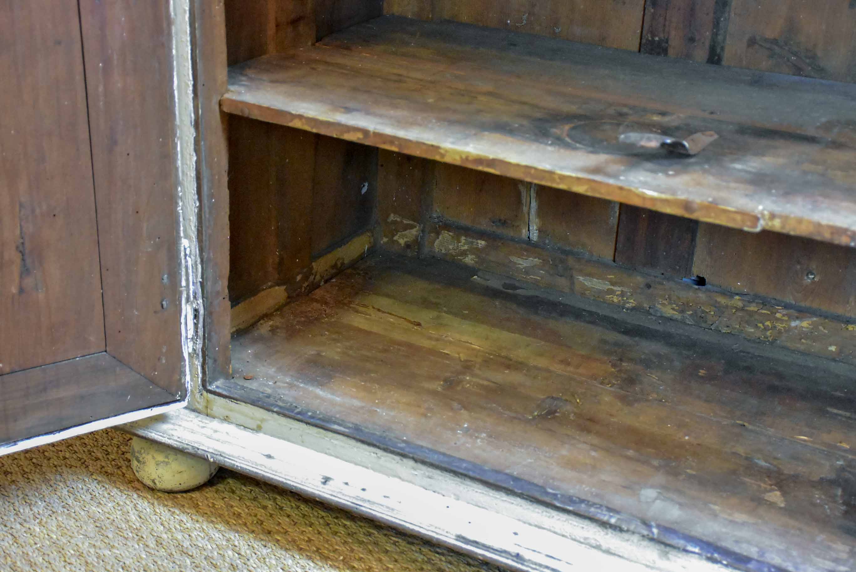 Early 19th Century French buffet with grey patina