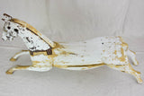 Napoleon III salvaged toy horse with white patina
