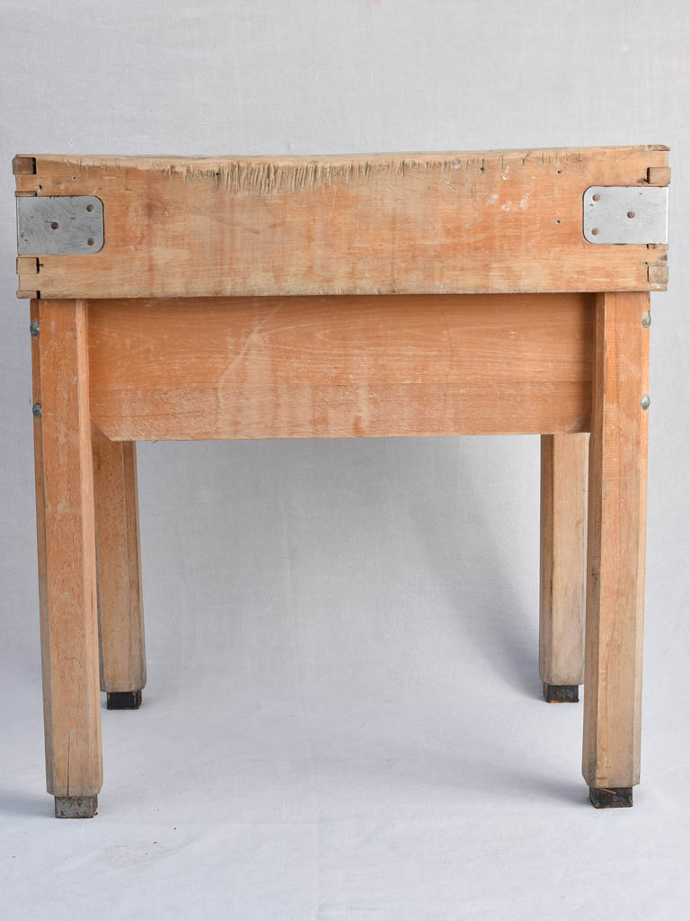 Butcher's block, French, vintage (1950s)