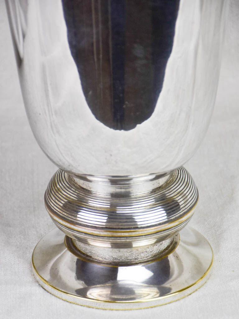Rare tulip shape Christofle vase - early 20th Century