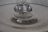 19th Century blown glass patisserie dome 10¾" x 8¼"