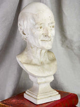 Early 20th Century French plaster bust of Voltaire