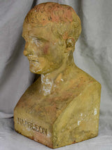 19th Century clay bust of Napoleon