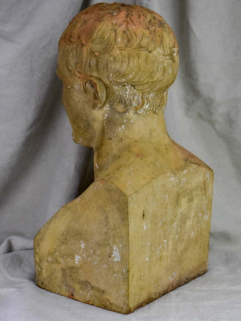 19th Century clay bust of Napoleon