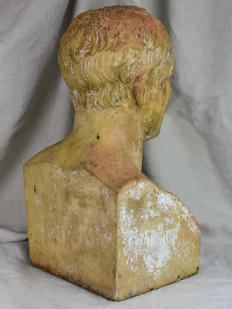 19th Century clay bust of Napoleon