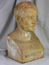 19th Century clay bust of Napoleon
