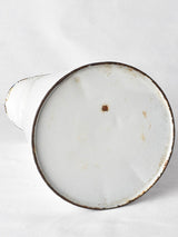 Antique French enamel pitcher