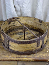 Antique French bushel measuring vessel