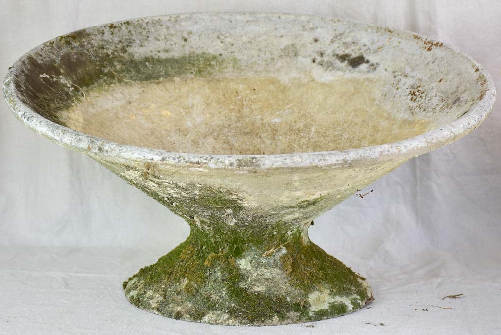 Pair of mid century tilted Willy Guhl diabolo planters