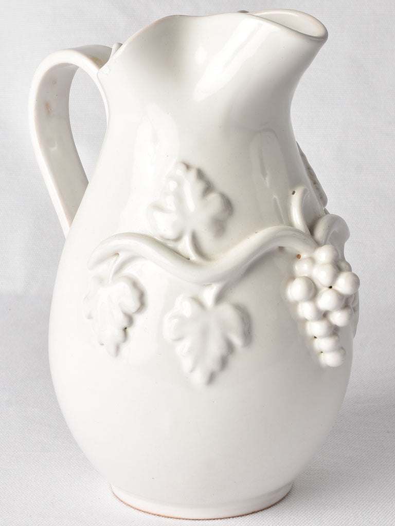 Mid-century French Tessier ceramic pitcher