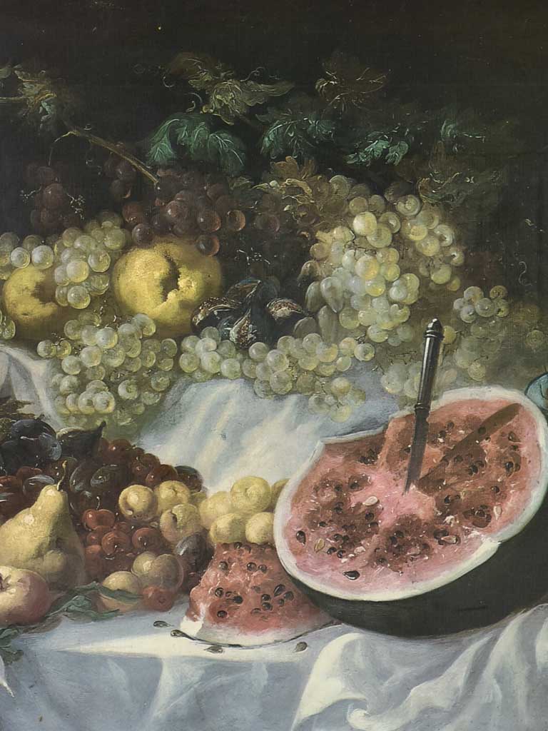 Early twentieth century French still life - autumn fruit 41¾" x 32¾"