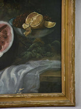 Early twentieth century French still life - autumn fruit 41¾" x 32¾"