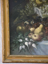 Early twentieth century French still life - autumn fruit 41¾" x 32¾"