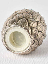 Antique silver plate pineapple shaker
