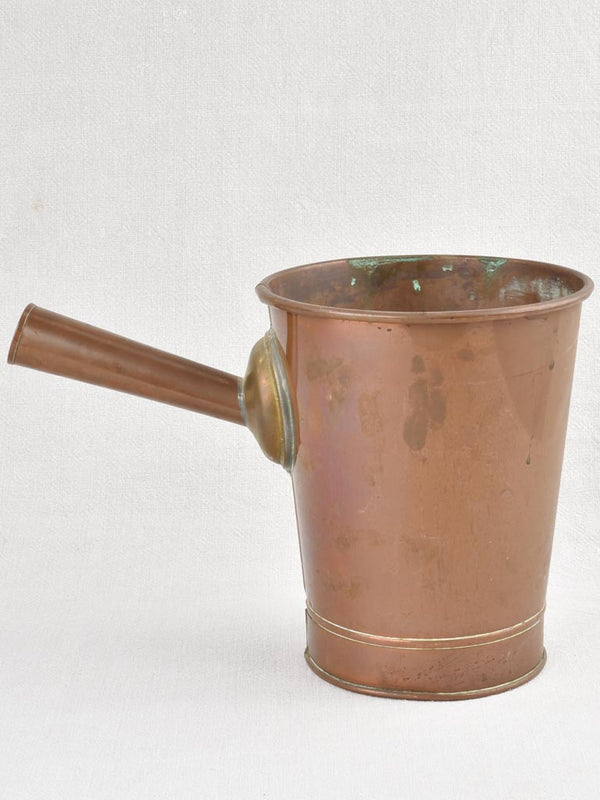 Nineteenth-Century Copper Utility Pot