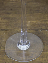 Unique antique glass with irregularities
