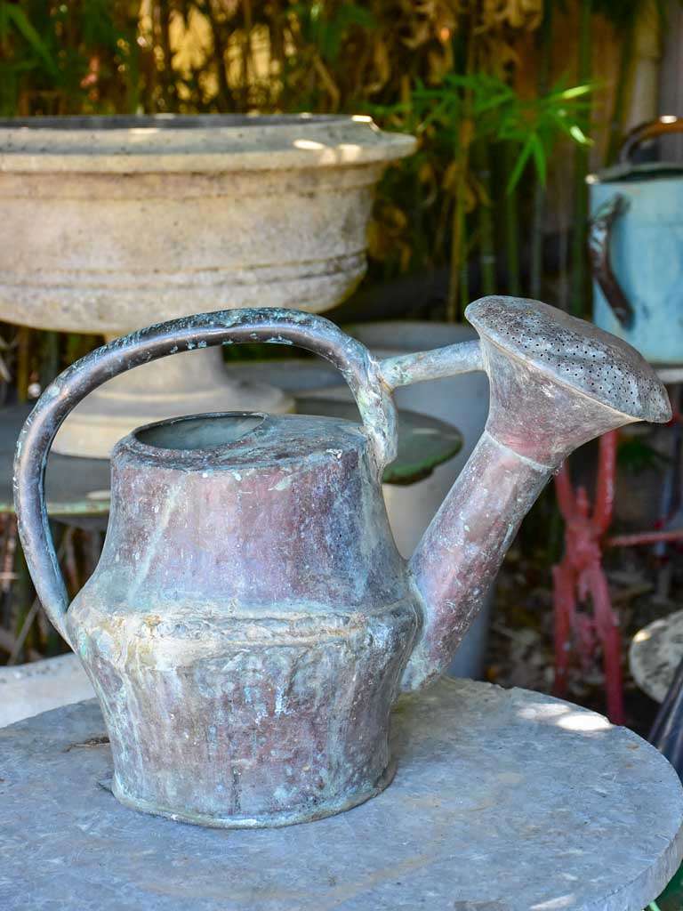 18th Century French copper watering can