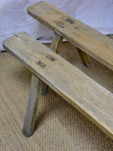 Pair of early 19th Century farm benches