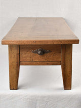 Very low walnut coffee table 35½" x 13¾"