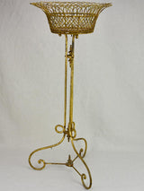 Vintage 1940s French wrought iron stand