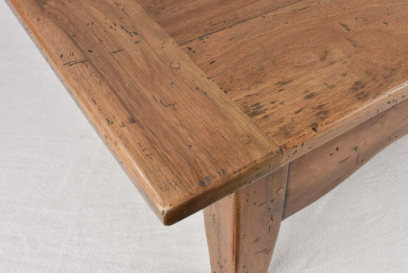 Very low walnut coffee table 35½" x 13¾"