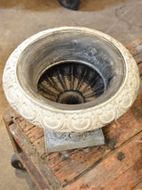 Antique French Medici urn - white
