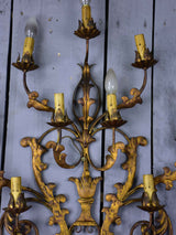 Large Italian wall sconce - 11 lights