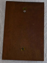 Figurative bathing woman - bronze with beech frame signed H. Derby 1930's 11½" x 8"