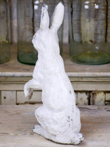 Antique French rabbit garden sculpture