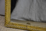 Early 19th Century French mirror with fatigued gold frame
