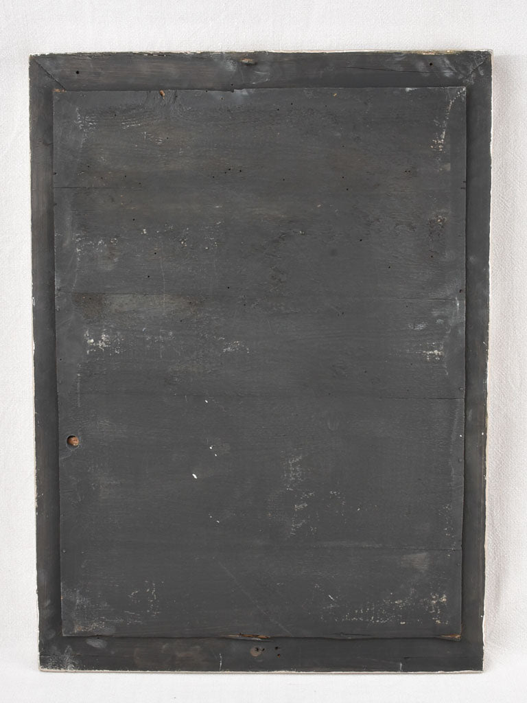19th century Restoration mirror with taupe frame 29¼" x 22"