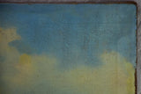 19th Century French landscape painting with cows in a field - Normandy 27¼" x 21¾"