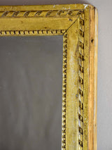 Early 19th Century French mirror with fatigued gold frame