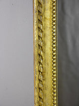 Early 19th Century French mirror with fatigued gold frame