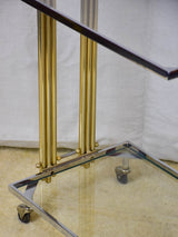 Hollywood Regency vintage French bar cart