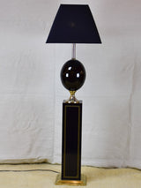 Vintage Le Dauphin floor lamp - black