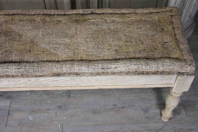 Very long bench seat - French 19th Century