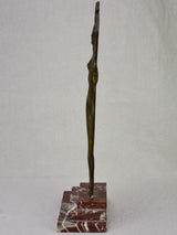 Elegant French figurative nude sculpture
