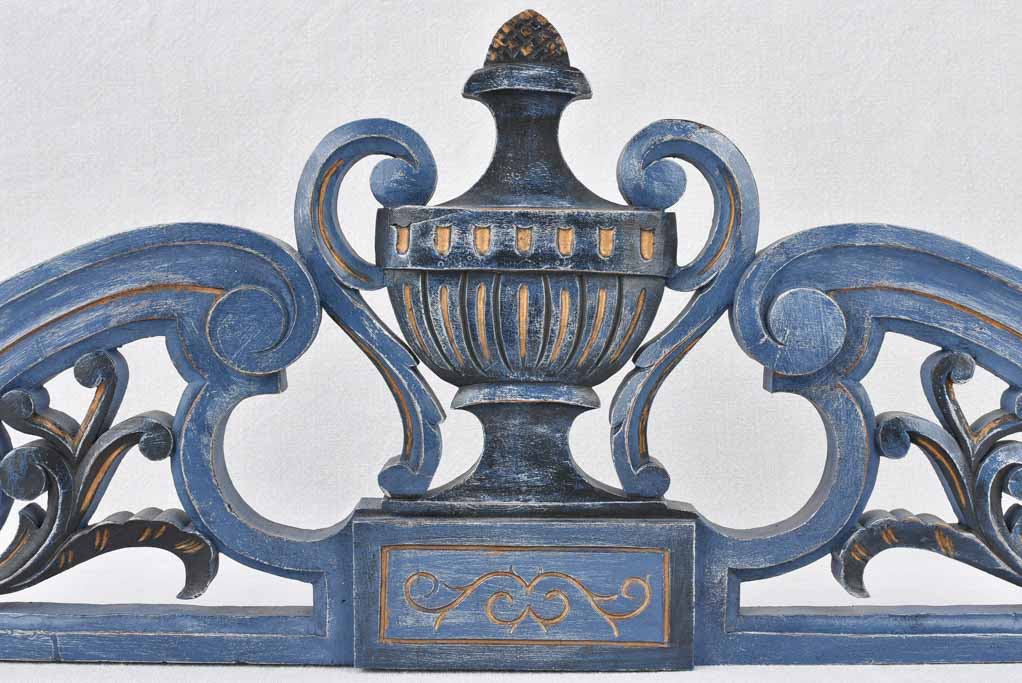 Salvaged pediment, 19th-century,  32¾"