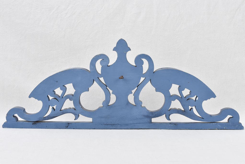 Salvaged pediment, 19th-century,  32¾"