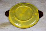 Round French platter from Dieulefit