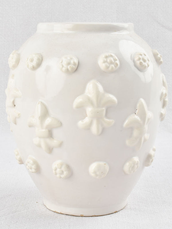 Elegant 1950s French ceramic vase Tessier